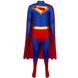 Костюм нового Супермена с плащом для косплея сине-красный XL (180-185 см) new_superman_black_XL фото 1