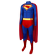 Костюм нового Супермена с плащом для косплея сине-красный XL (180-185 см) new_superman_black_XL фото 2