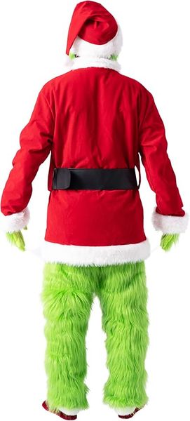 Карнавальный костюм Гринча для аниматоров и косплея, новогодний костюм 3XL grinch фото