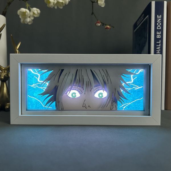 Светильник-ночник Сатору Годжо из Магической битвы RGB с пультом anime_svt4 фото