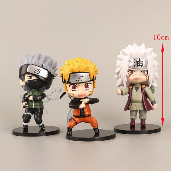 Набор аниме фигурок Наруто 6 фигурок (Naruto) naruto_stand фото