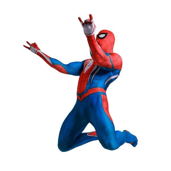 Костюм Человека-Паука с маской для взрослых (версия из игры PS4, размер 2XL) spidey_ps4_2XL фото